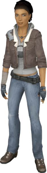 This is the Avatar Image for the Alyx Vance (OUTDATED) (HL2) AI Voice and Text to Speech Generator